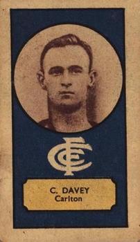 1932 Clarke-Ellis Confectionary VFL Footballers #NNO Charlie Davey Front